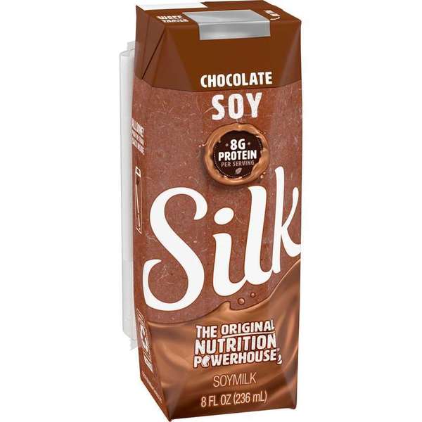 Silk Silk Aseptic Soy Chocolate 8 fl. oz., PK18 136465